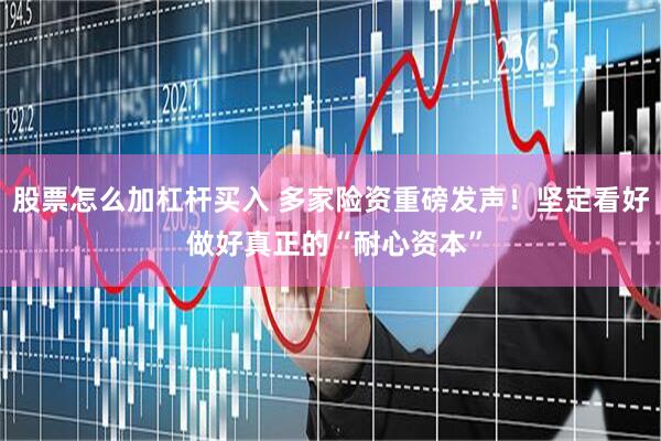 股票怎么加杠杆买入 多家险资重磅发声！坚定看好 做好真正的“耐心资本”